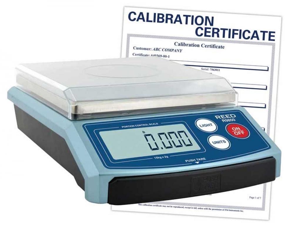 REED R9850-NIST Digital Industrial Portion Control Scale