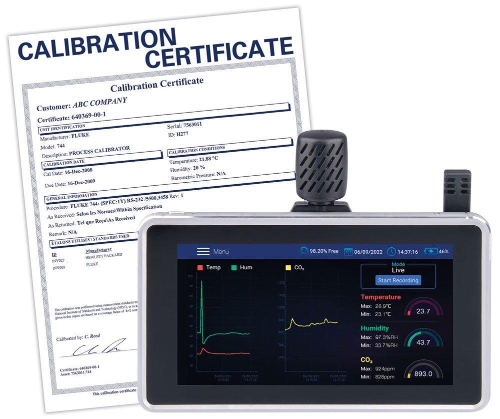 REED R9920-NIST Indoor Air Quality Meter