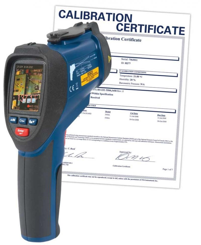 REED R2020 Dual Laser Video Infrared Thermometer