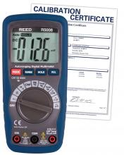 ITM - Reed Instruments R5008-NIST - REED R5008 Compact Digital Multimeter with Temperature, includes NIST Traceable Certification