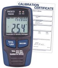 ITM - Reed Instruments R6030-NIST - REED R6030 Temperature and Humidity Datalogger, -40 to 158F (-40 to 70C), 0-100%RH, includes NI