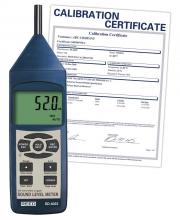 ITM - Reed Instruments SD-4023-NIST - REED SD-4023 SD Series Sound Level Meter, Datalogger, 30 to 130dB, includes NIST Traceable Cert