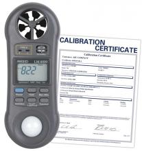 ITM - Reed Instruments LM-8000-NIST - REED LM-8000-NIST 6-in-1 Multi-Function Environmental Meter, includes NIST Traceable Certificat