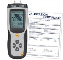 ITM - Reed Instruments R3002-NIST - REED R3002 Digital Manometer, Gauge / Differential, 5psi, includes NIST Traceable Certification