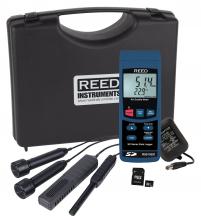 ITM - Reed Instruments 173936 - REED R9910SD-KIT Data Logging Indoor Air Quality Meter Kit with Power Adapter and SD Card