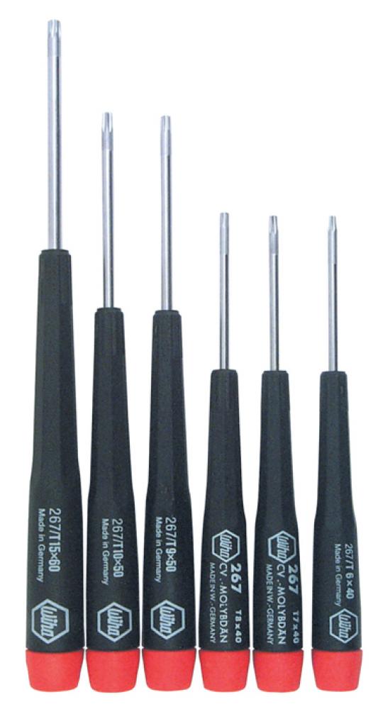 Precision Torx® Screwdriver 6 Piece Set T6-T15