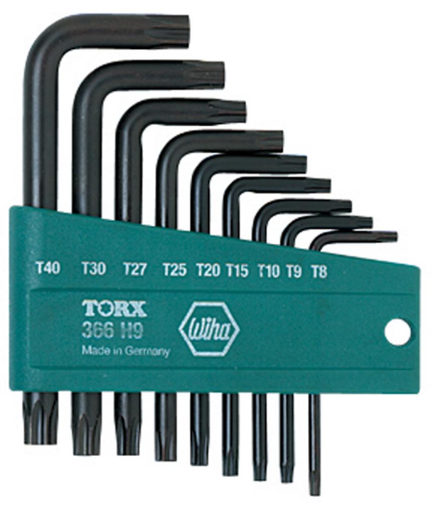 Torx® L-Key 9 Piece Set T8-T40