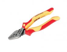 Wiha 32945 - Insulated Industrial Crimping Pliers 7"