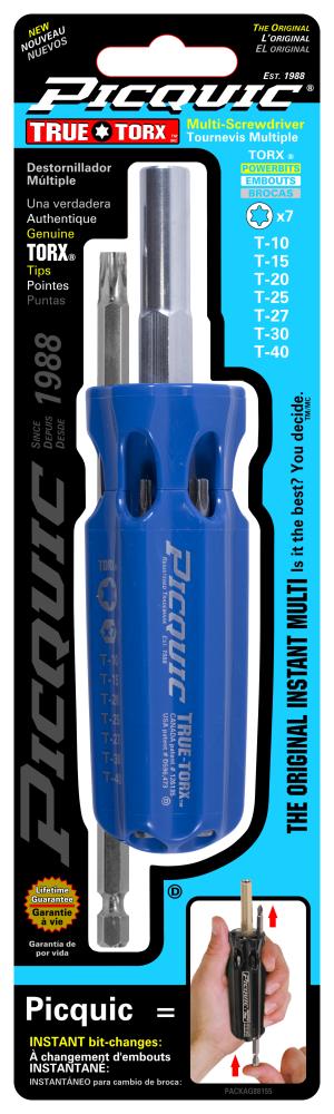 TrueTorx Multibit Driver Carded Blue