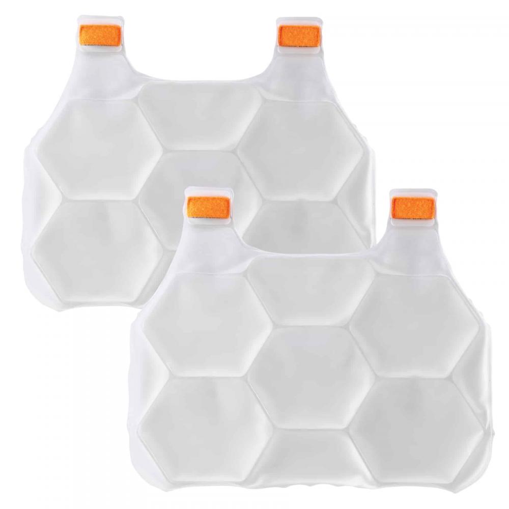 6220 L/XL Clear Phase Change Cooling Vest Charge Packs