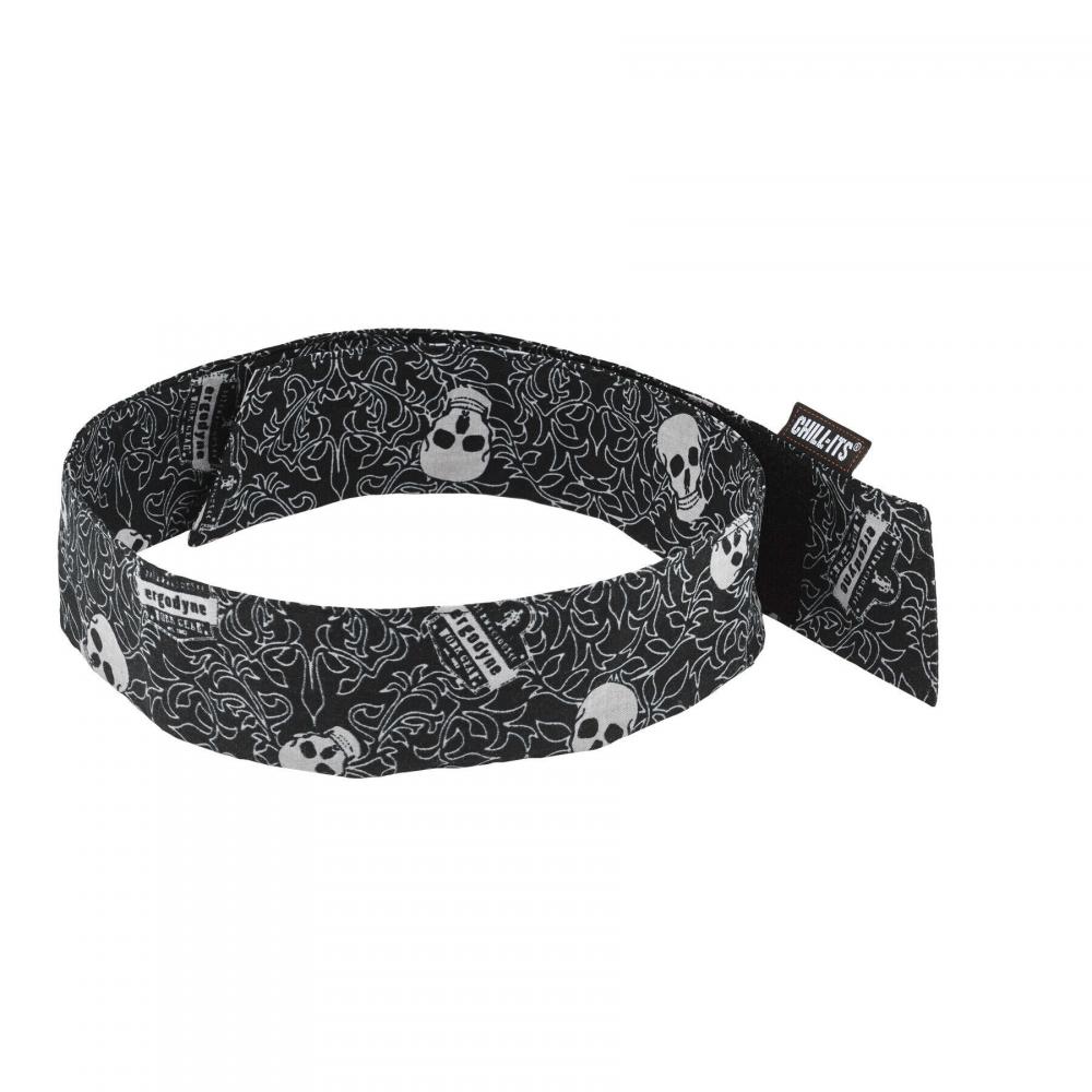 6705 Skulls Cooling Bandana Headband - Polymers - HL