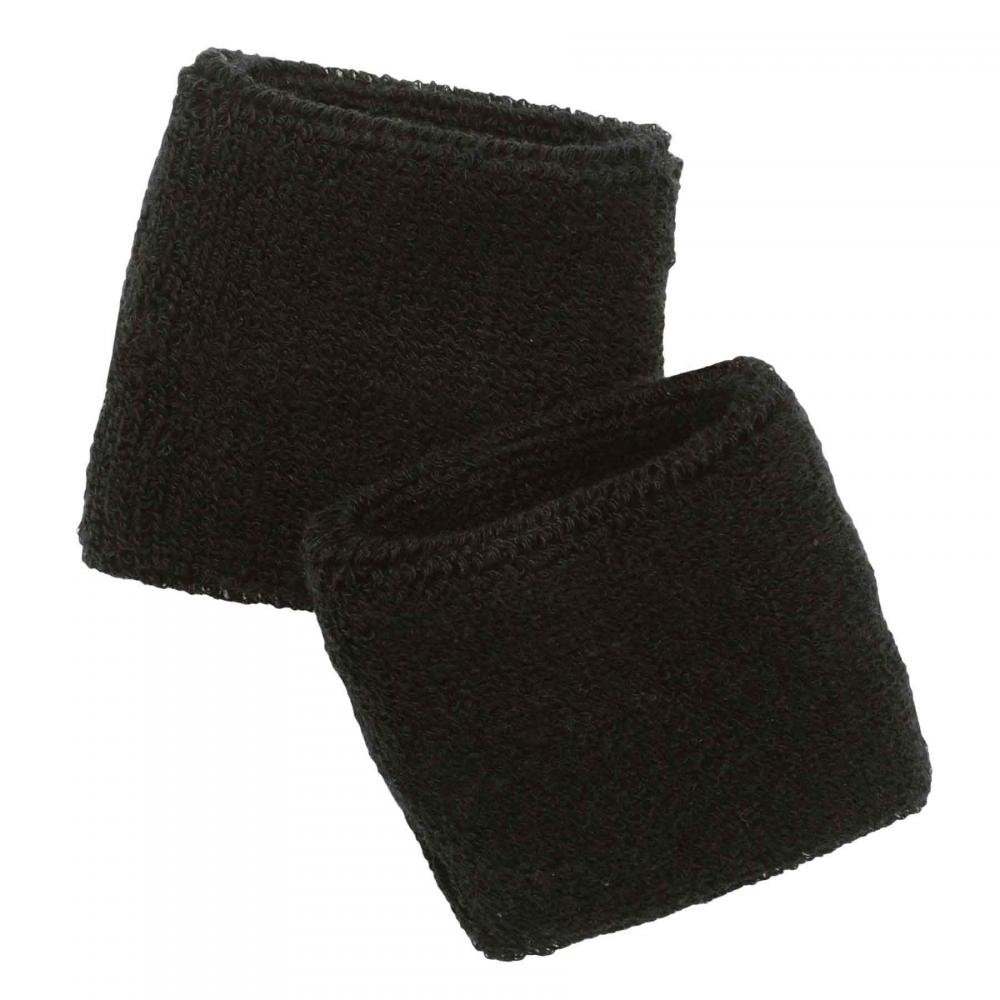 6500 Black Wrist Terry Cloth Sweatband