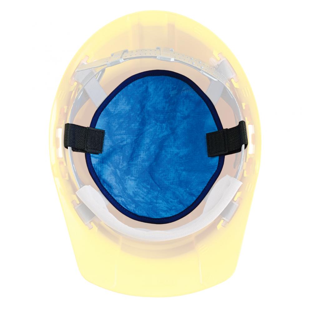 6715CT Blue Hard Hat Cooling Pad - PVA