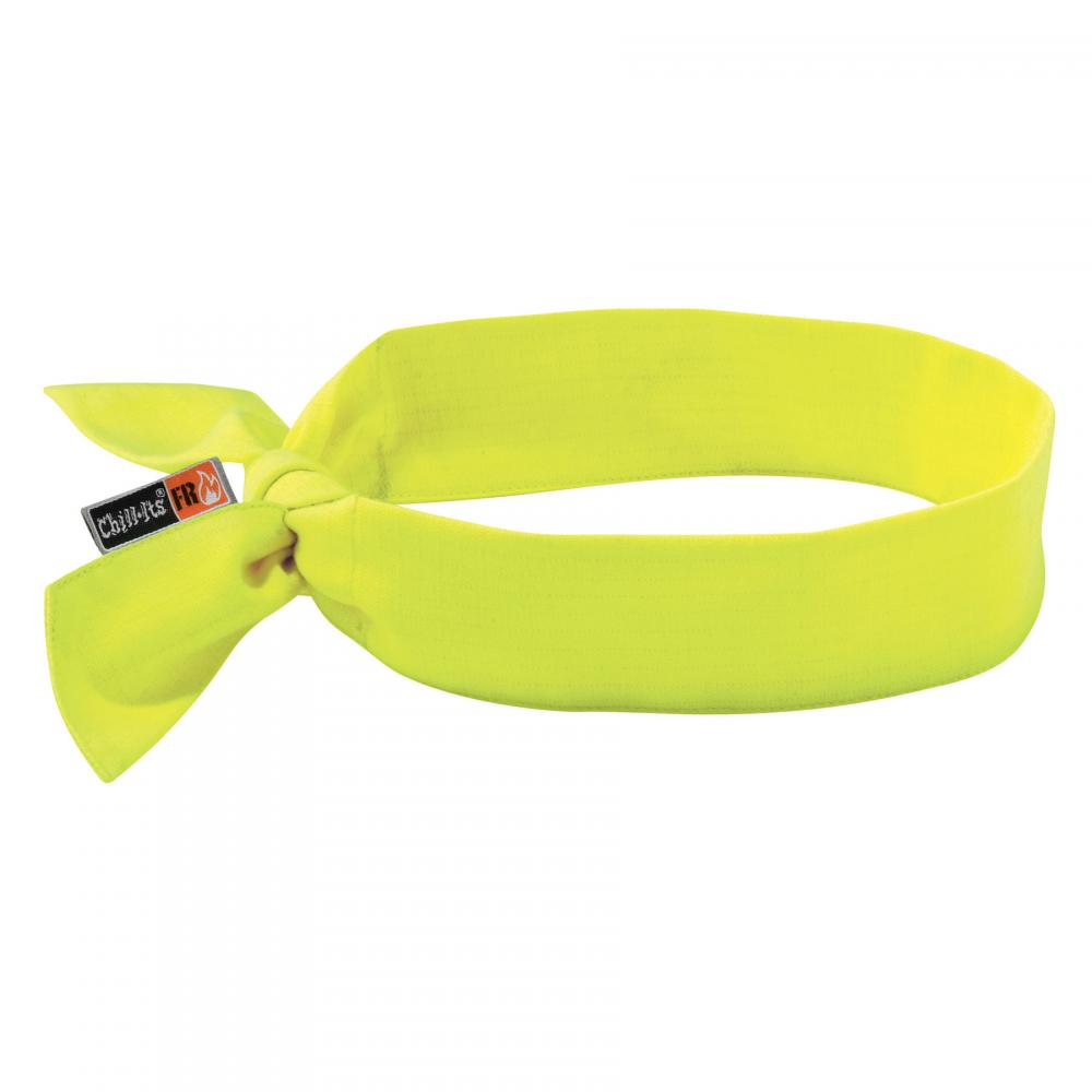 6700FR Lime FR Cooling Bandana Headband - Tie