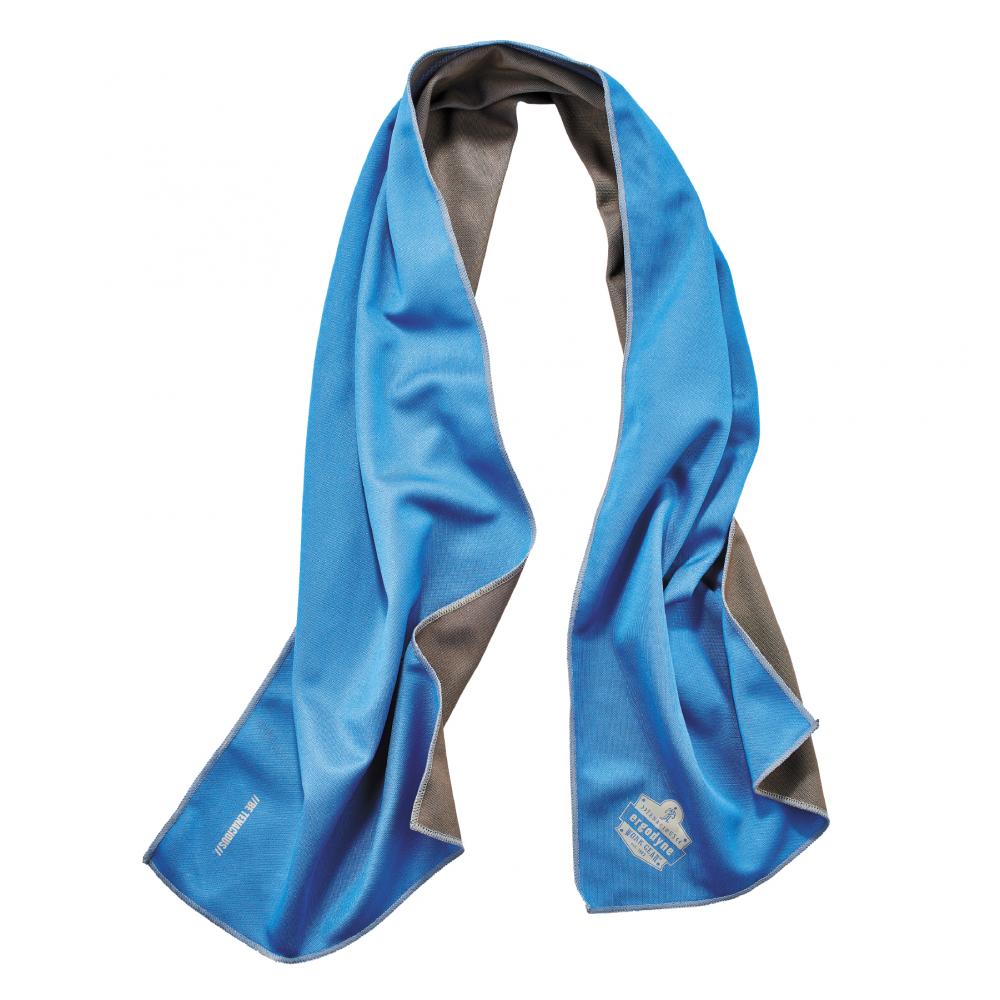 6602MF Blue Evaporative Cooling Towel - Microfiber