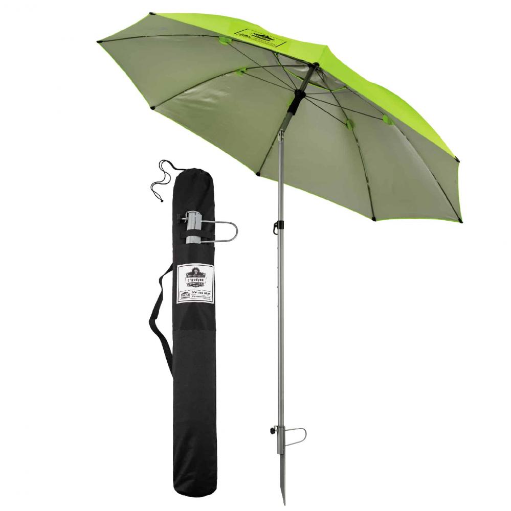 6100 Lime Lightweight Work Umbrella