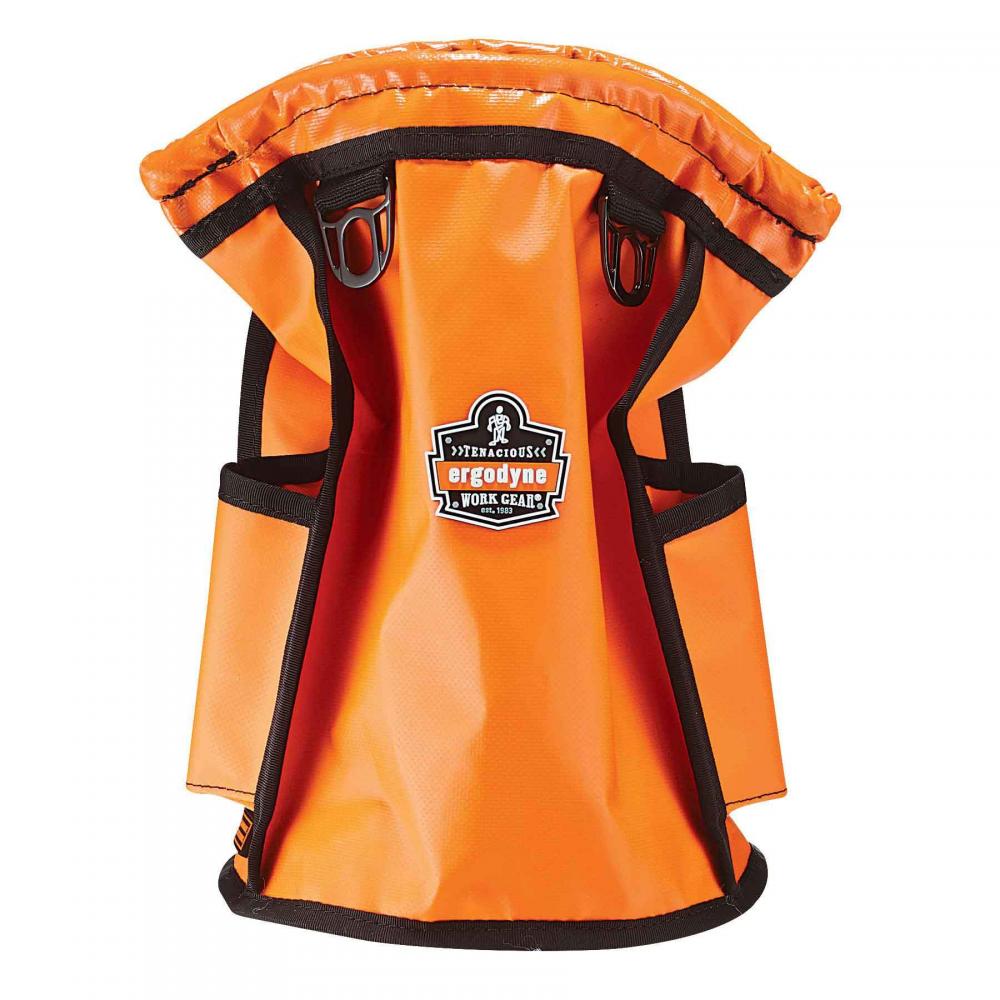 5538 Orange Topped Parts Pouch - Tarpaulin