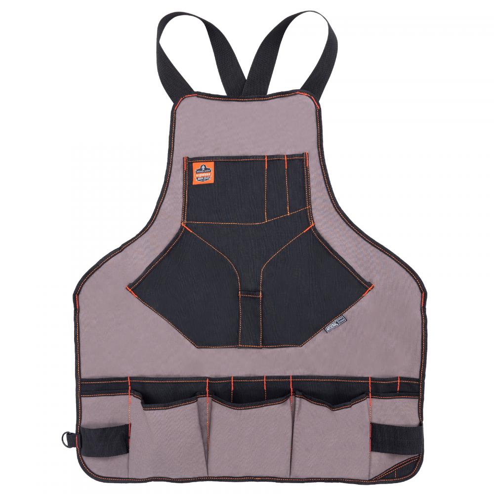 5704 Gray Canvas Tool Apron