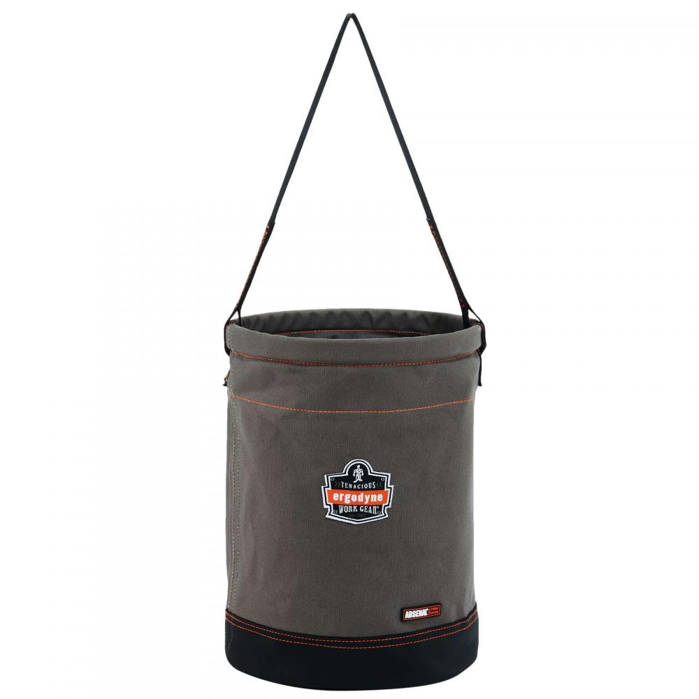5930 L Gray Web Handle Canvas Hoist Bucket