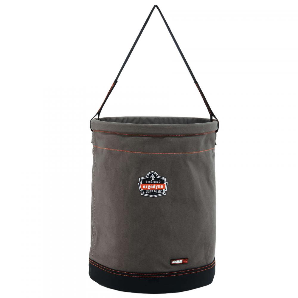 5935 XL Gray XL Web Handle Canvas Hoist Bucket