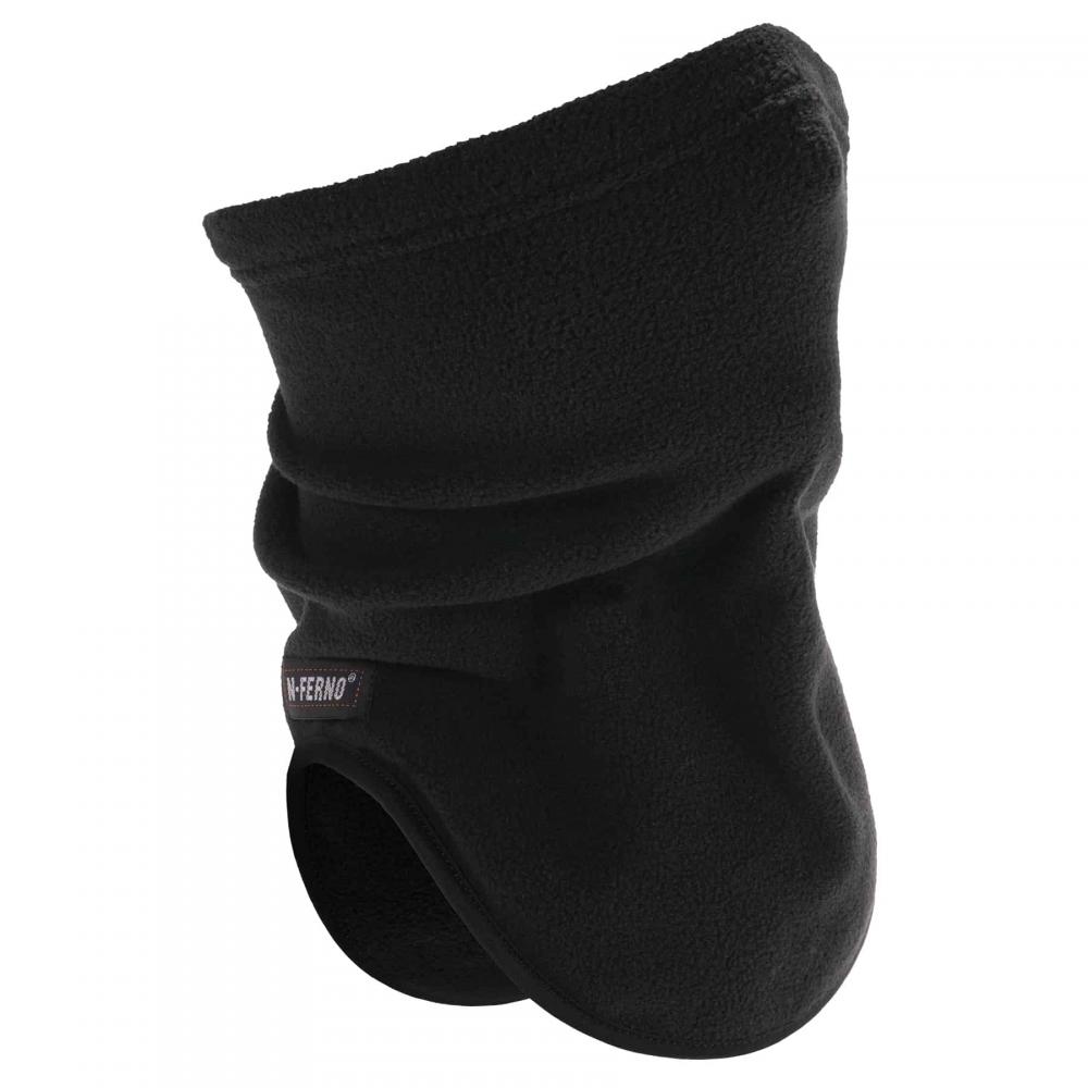 6960 Black Fleece Neck Gaiter