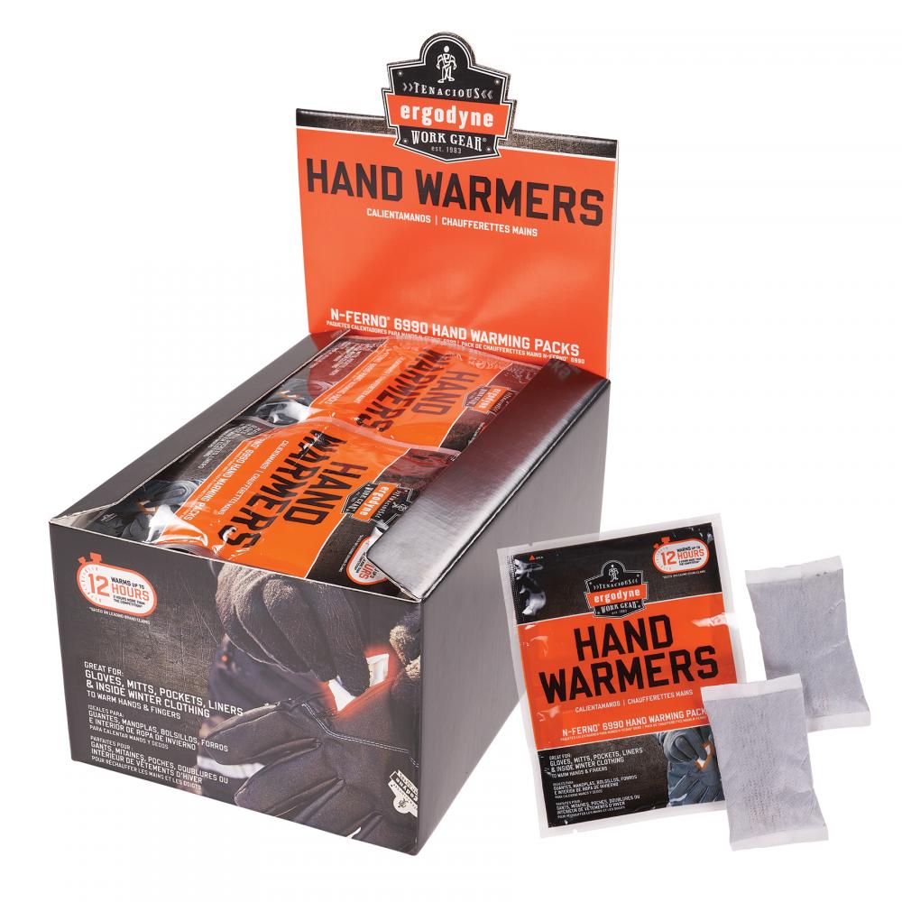 6990 White Hand Warming Packs