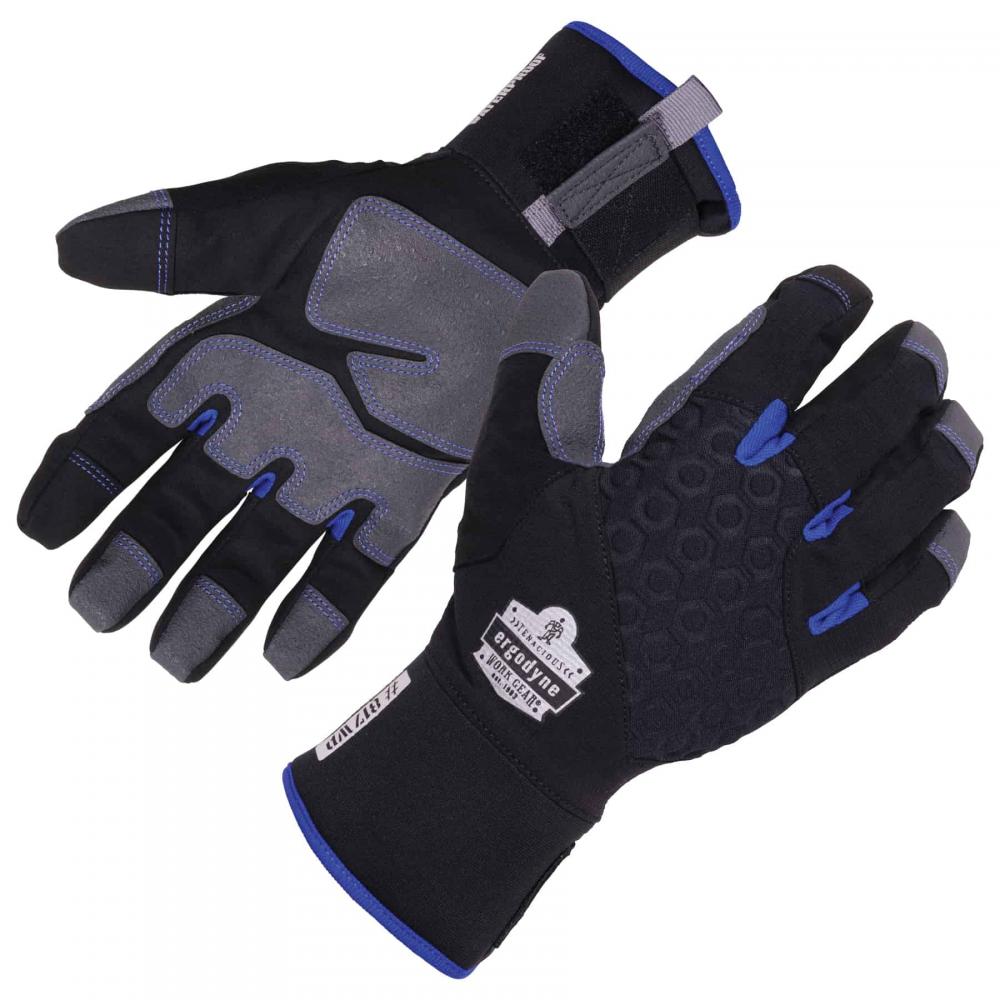 817WP 2XL Black Thermal WP Gloves - Reinforced