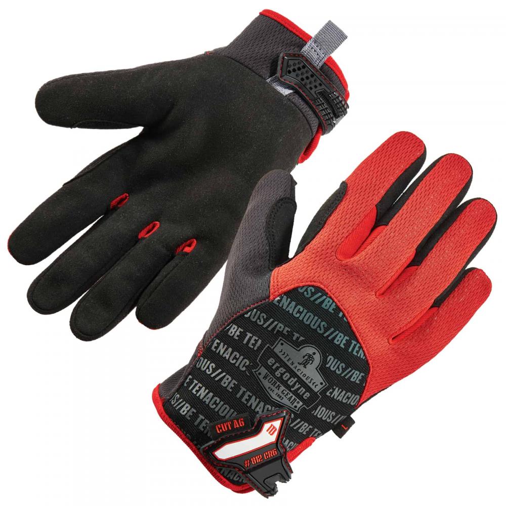 812CR6 S Black ANSI A6 Utility CR Gloves