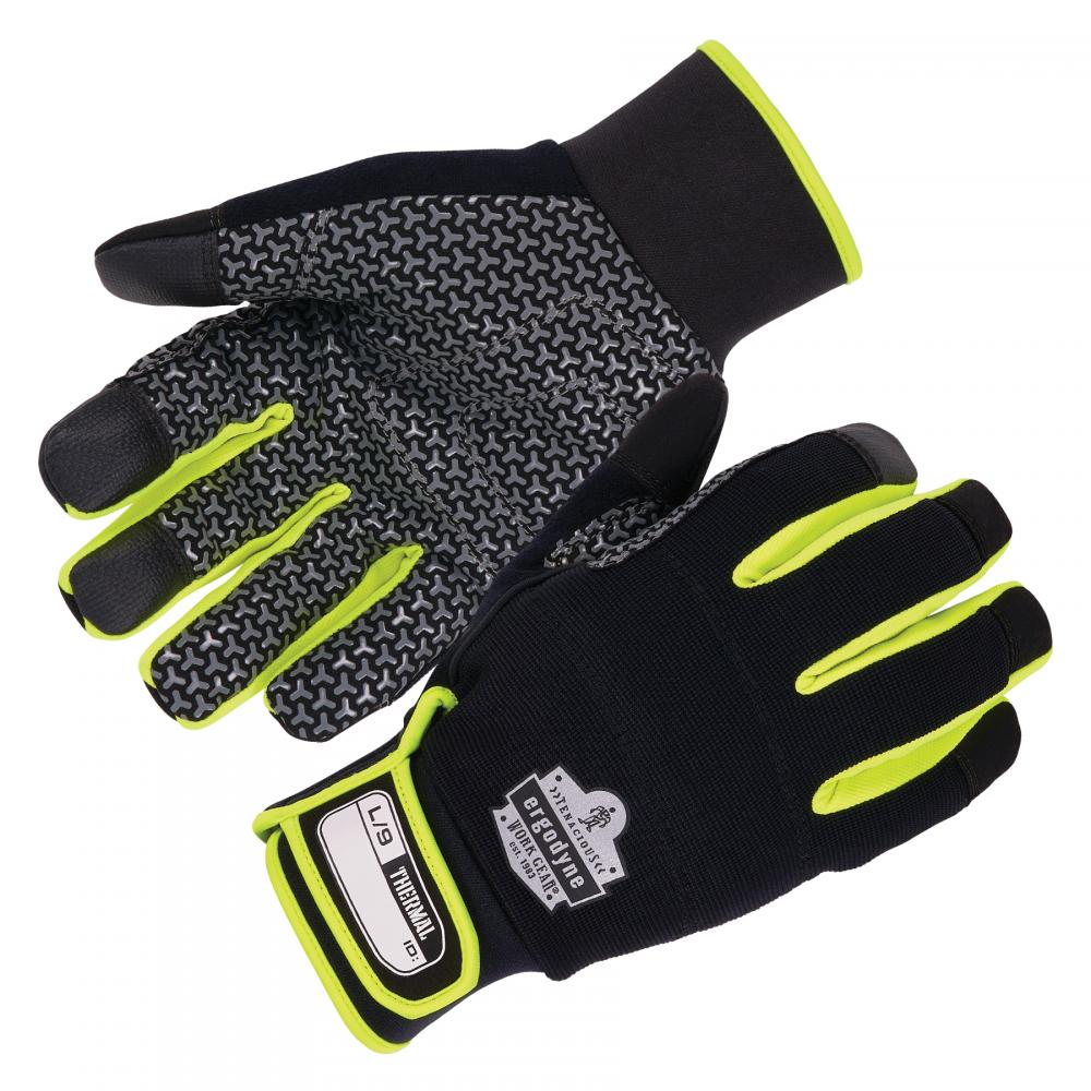 850 3XL Black Insulated Freezer Gloves