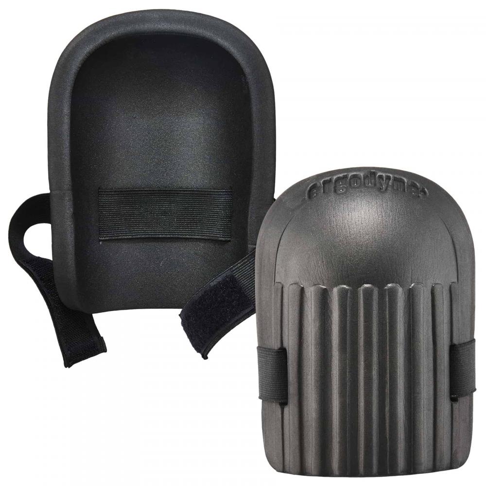 200 Black Light Duty Knee Pads - Short Cap