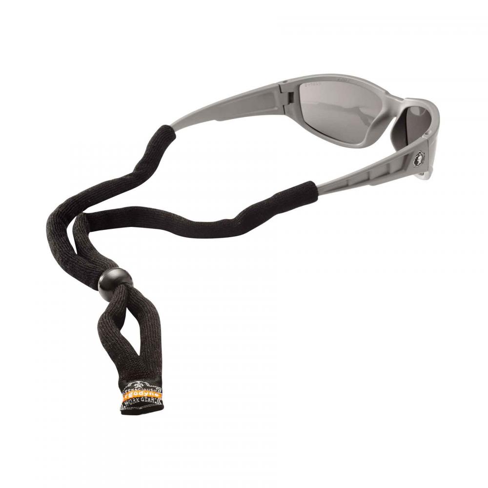 3200 Black Cotton Eyewear Lanyard