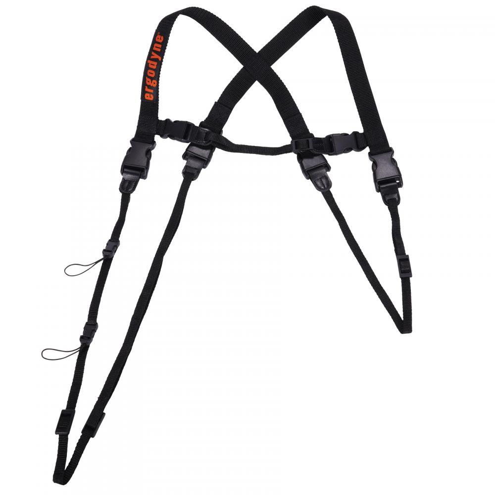 3132 XL Black Barcode Scanner Lanyard Harness