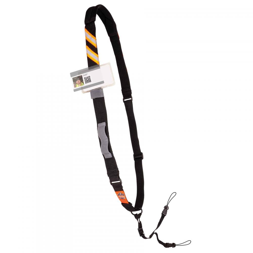 3137 Black Padded Barcode Scanner Sling Lanyard