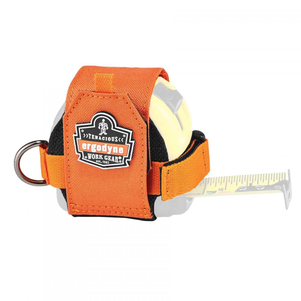 3770 L Orange Tape Measure Holder - Belt Clip