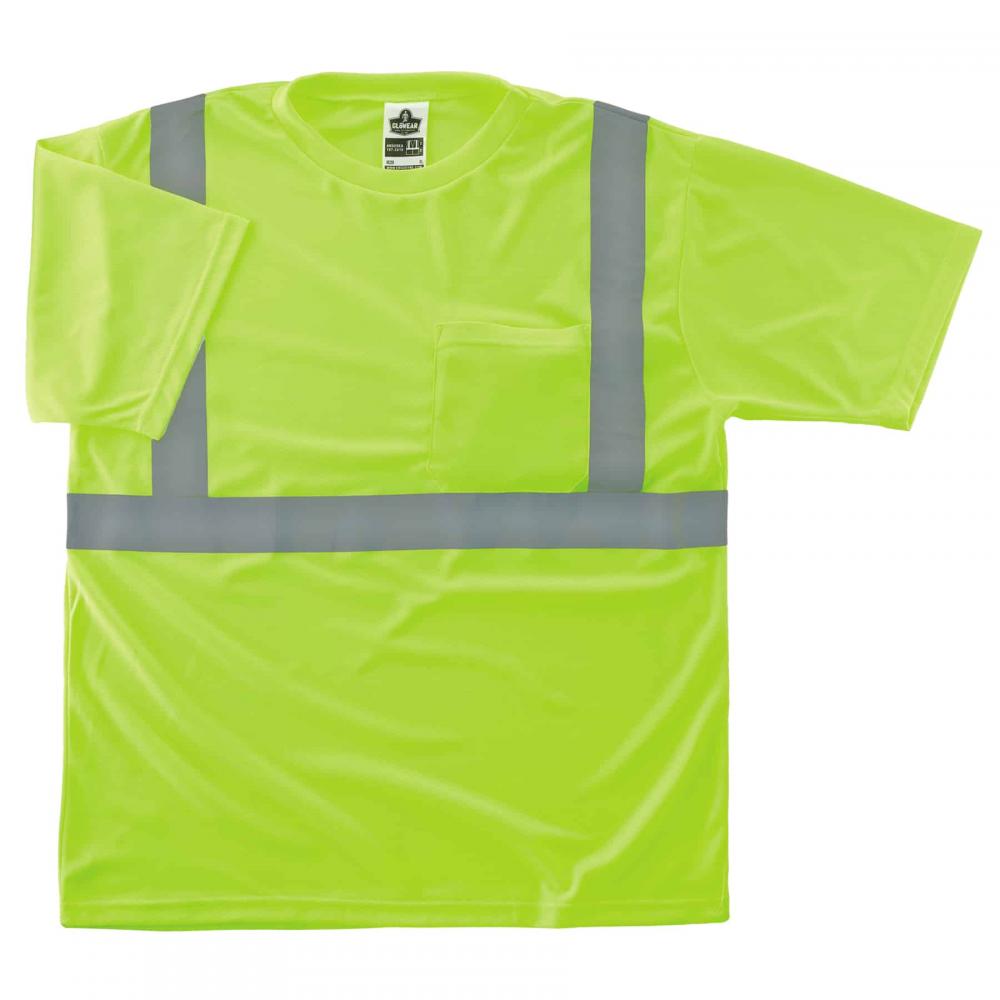 8289 XS Lime Class 2 Hi-Vis T-Shirt
