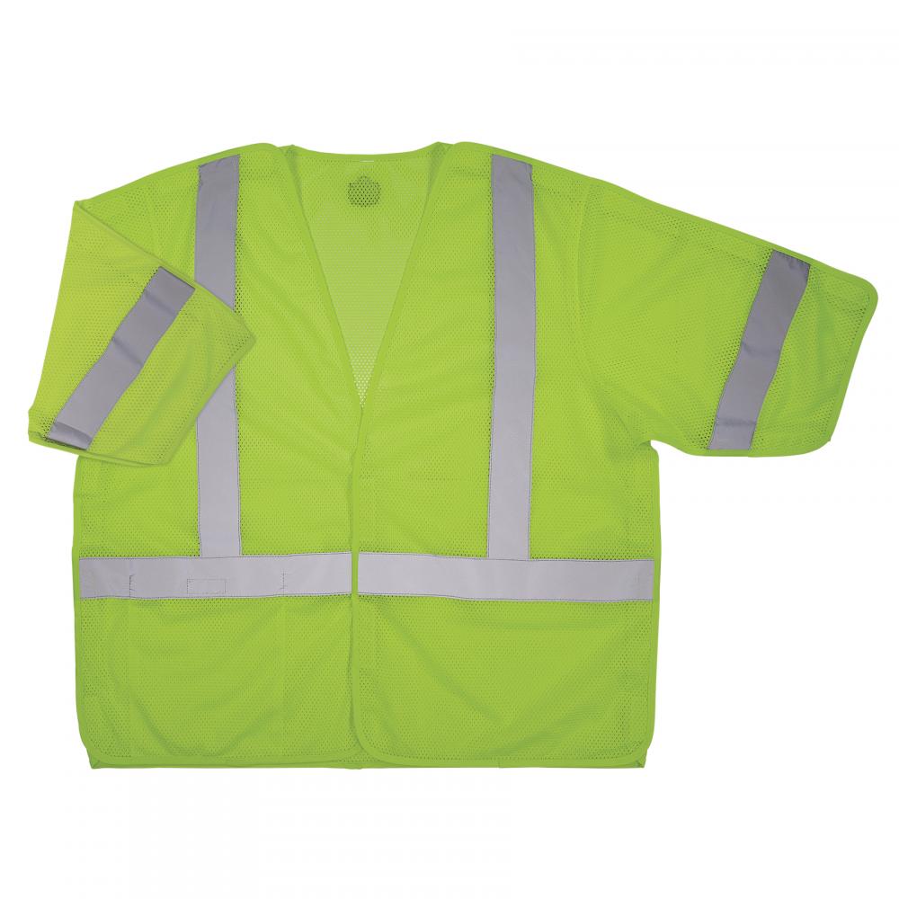 8315BA 4XL/5XL Lime Hi Vis Breakaway Safety Vest HL