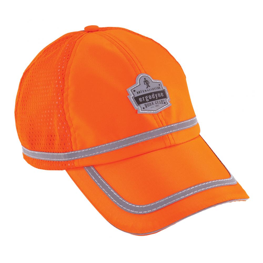 8930 Orange Hi-Vis Baseball Cap