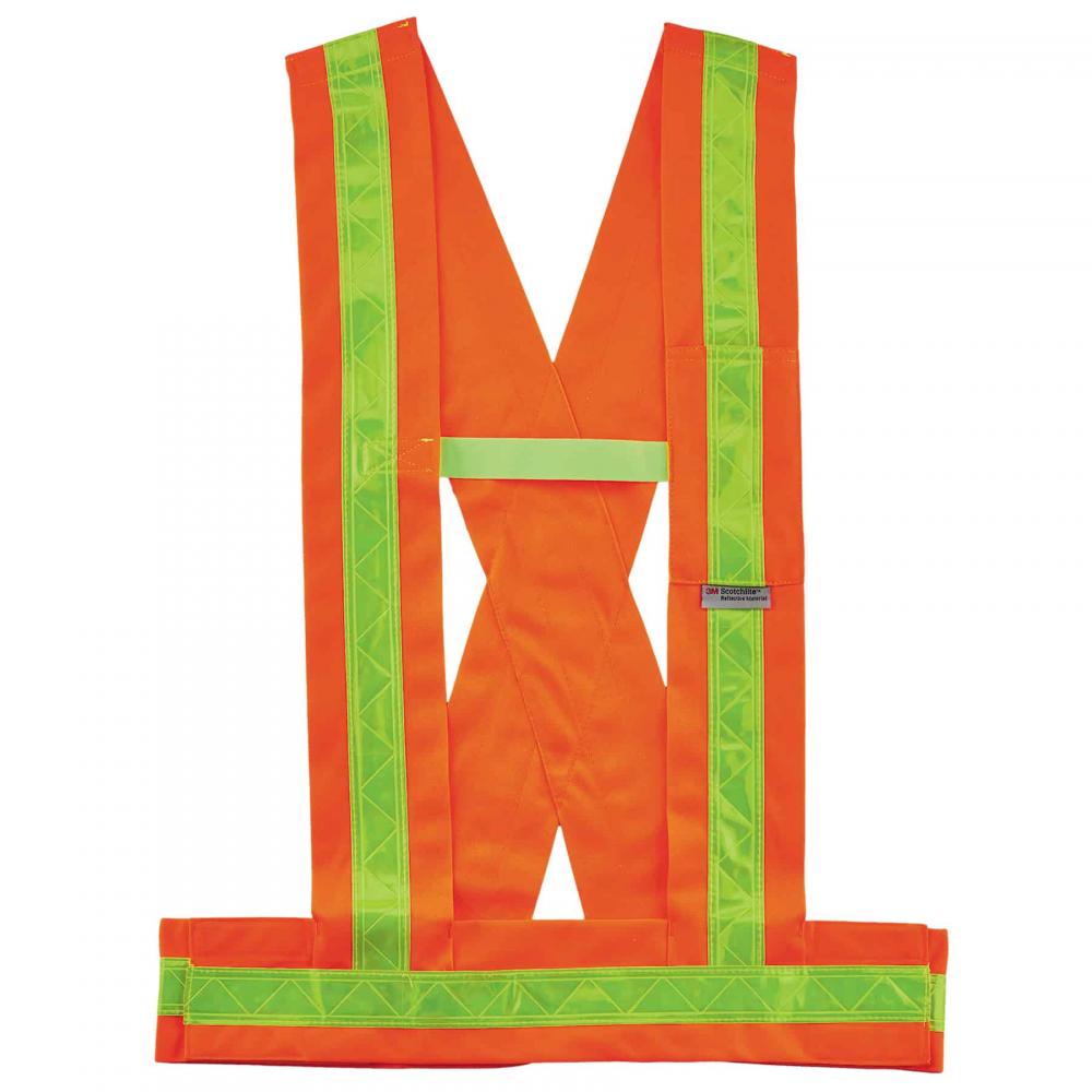 8140BA 3XL+ Orange Class 1 Breakaway Sash