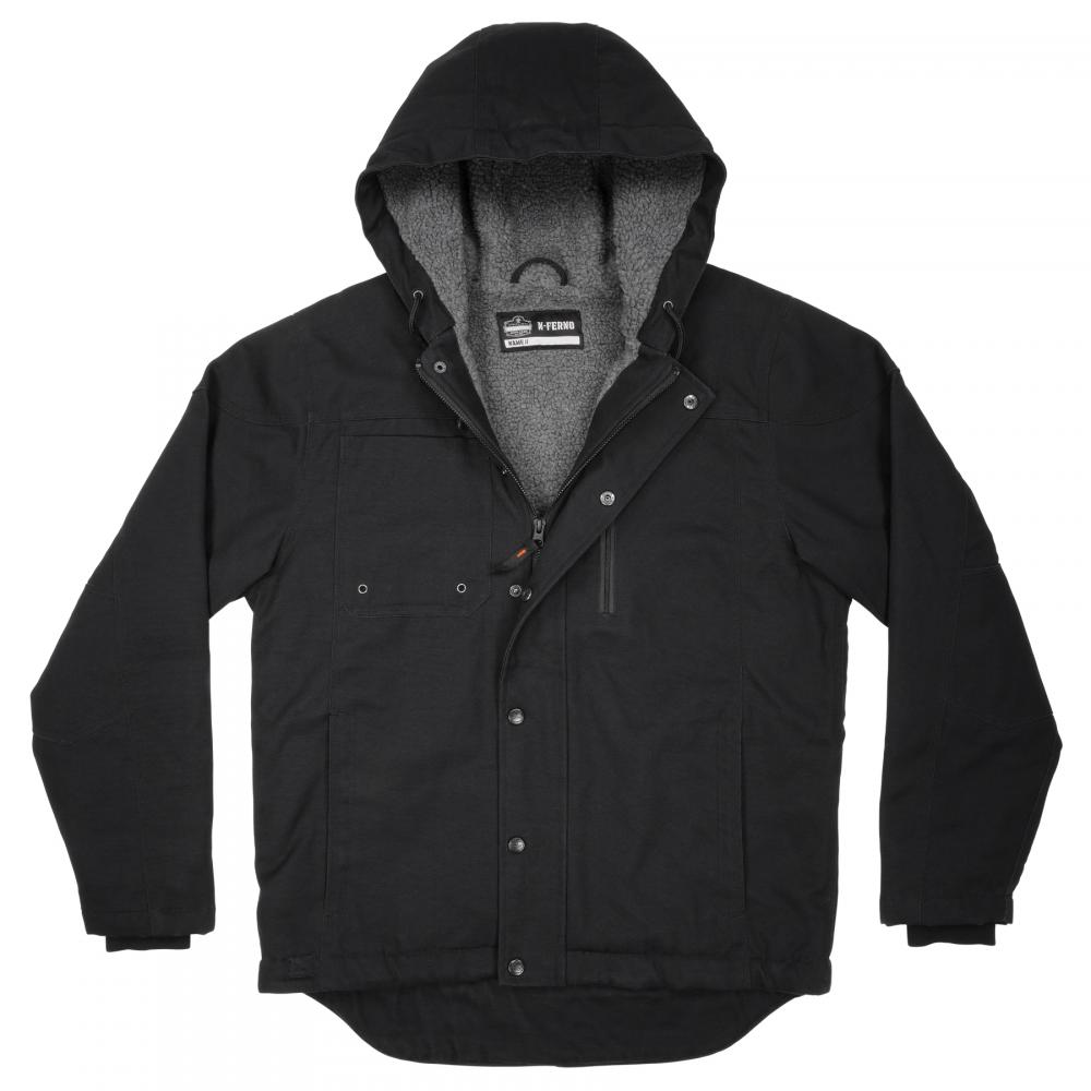6468 4XL Black Duck Canvas Work Jacket