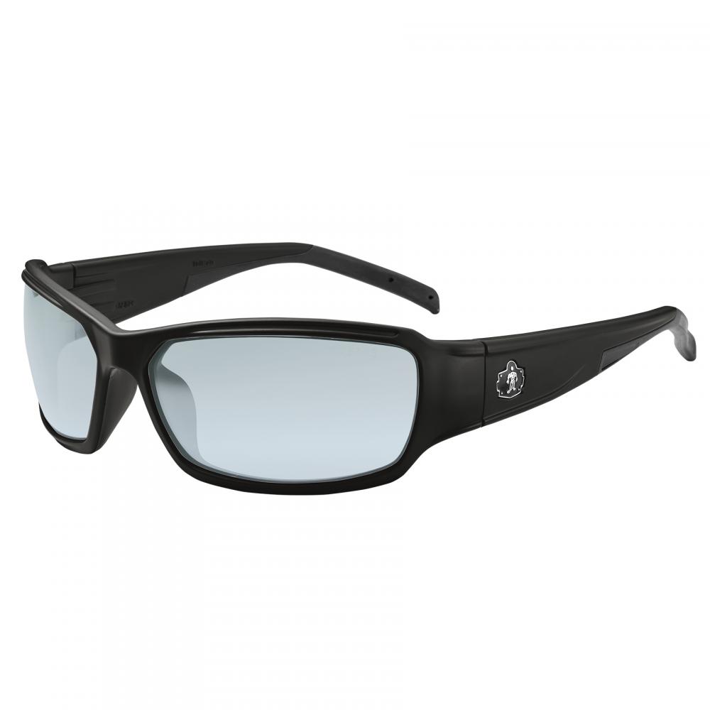 THOR-AFAS Matte Black Frame In/Outdoor Lens Safety Glasses - AFAS