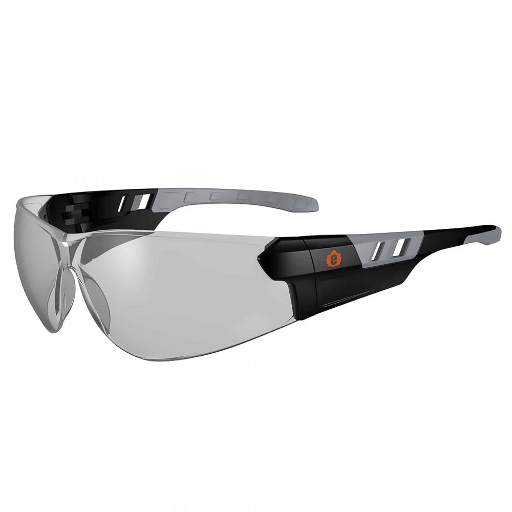 SAGA-AF Matte Black Frame In/Outdoor Lens Safety Glasses - AF Frameless