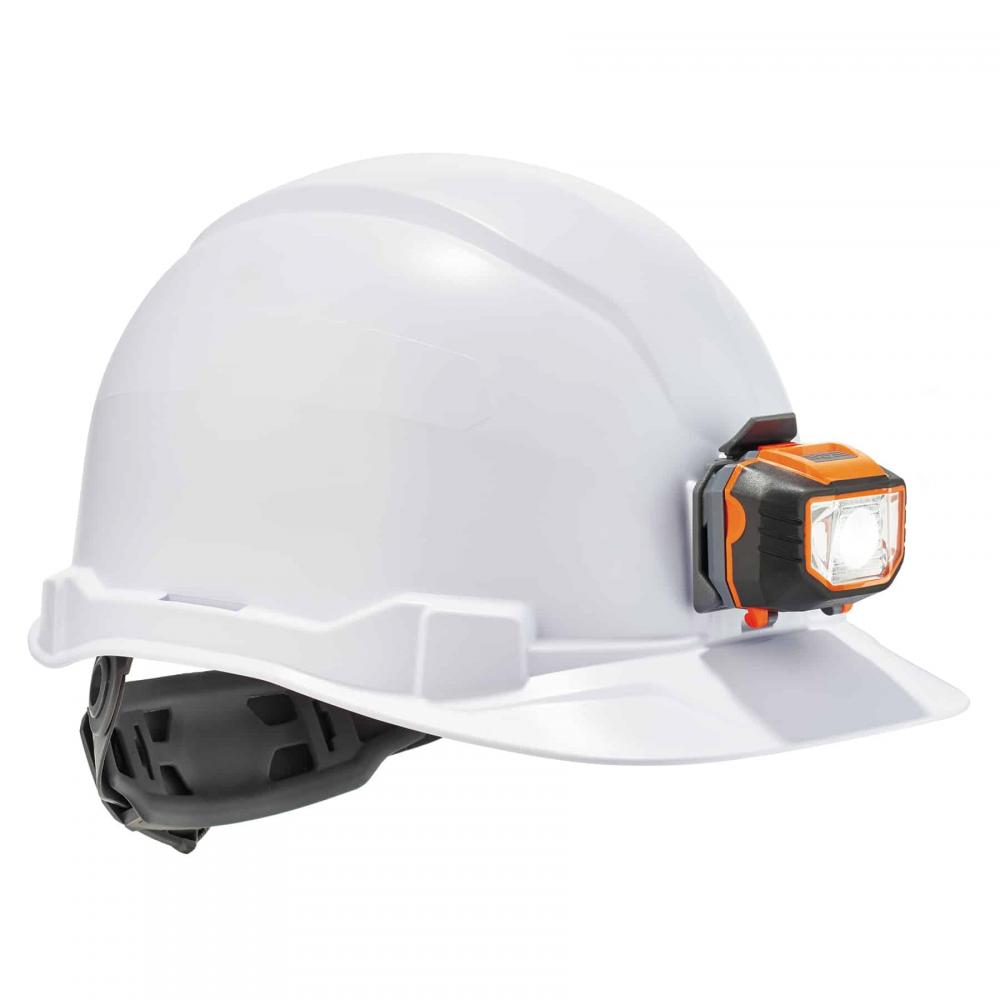 8970LED White Hard Hat Cap-Style LED Light Type 1 Class E