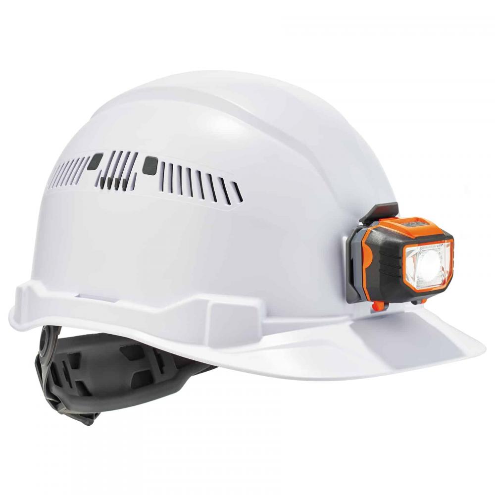 8972LED White Class C Hard Hat Cap-Style LED Light