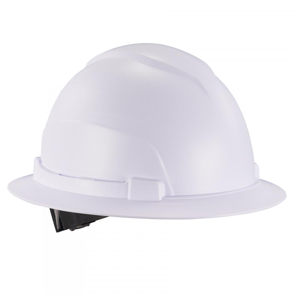 8969 White Lightweight Full Brim Hard Hat - Type 1 Class E