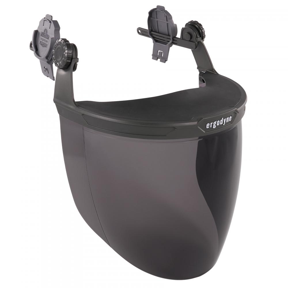 8994 Smoke Lens Gray Face Shield for Cap-Style Safety HH SH