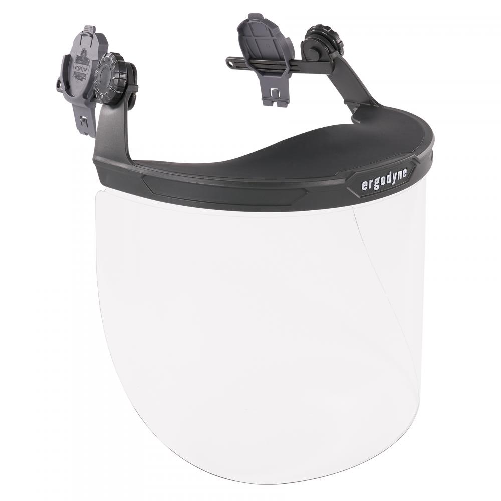 8995 Clear Lens Gray Hard Hat Face Shield for Full Brim