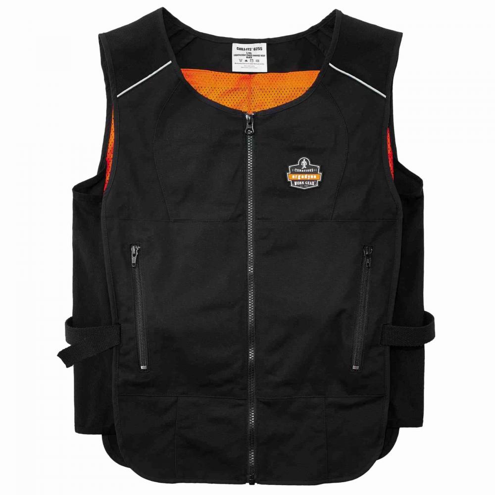 6255 2XL/3XL Black Lightweight Phase Change Cooling Vest Only