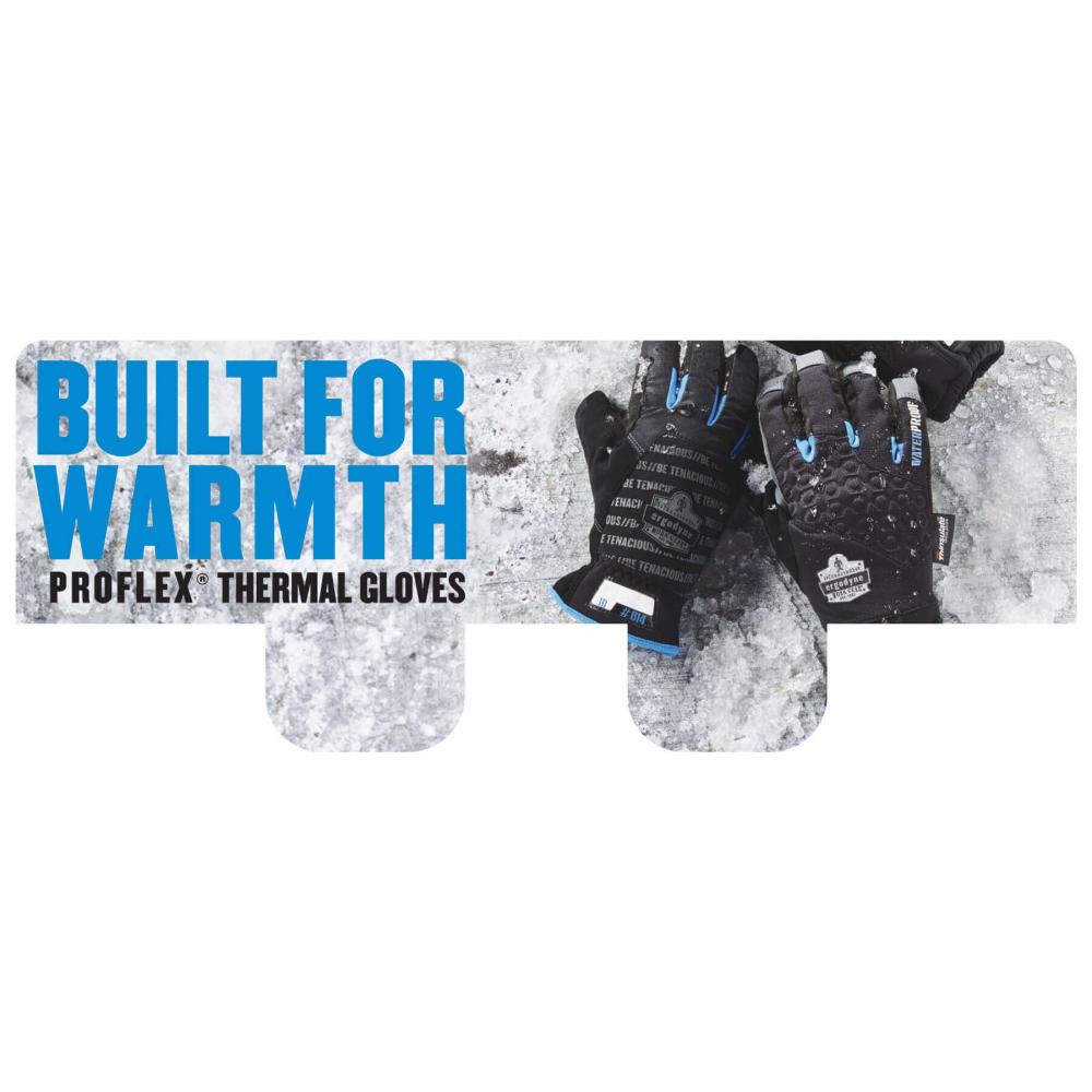 CNTPHDR-L Thermal Gloves Large Countertop Display Header Card