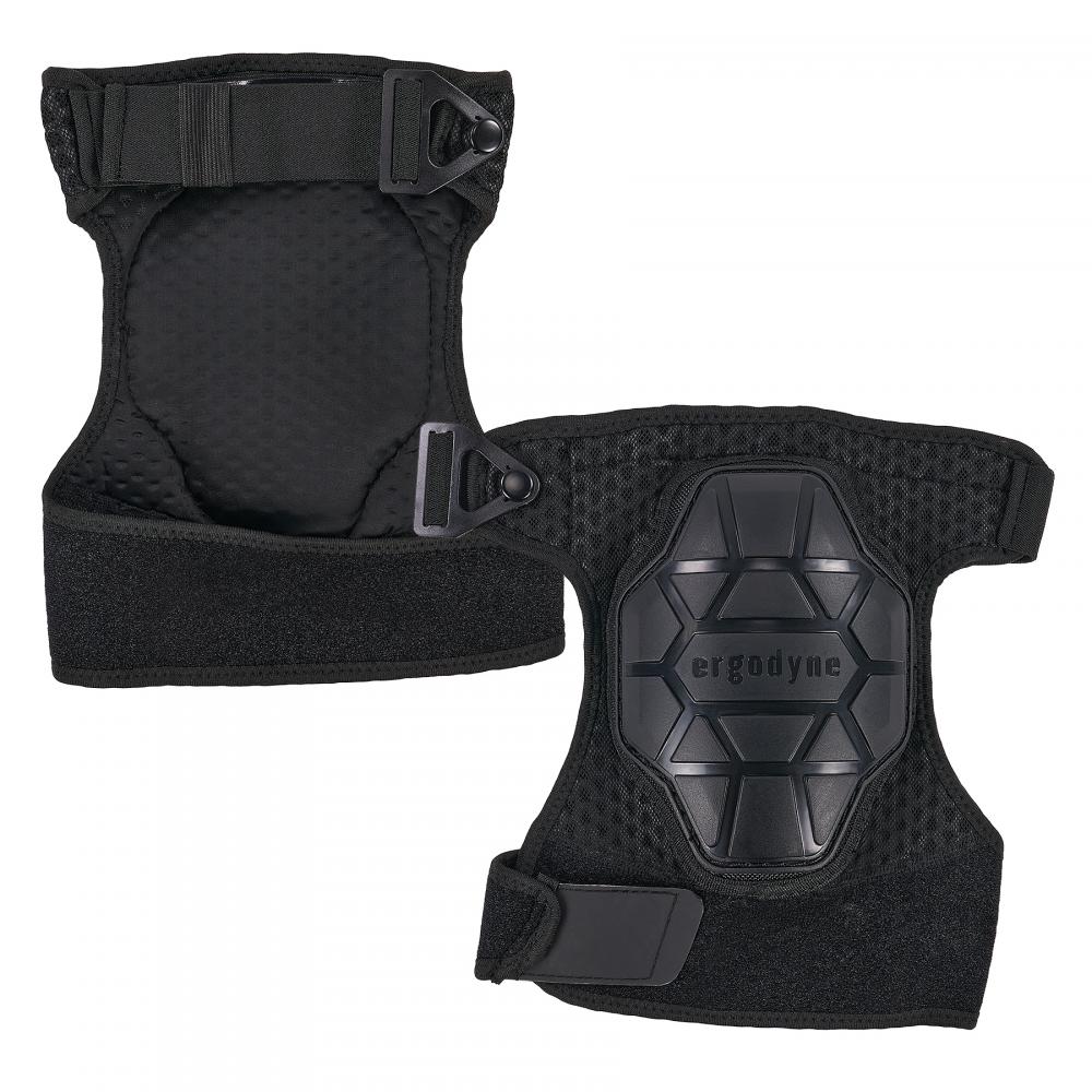 575 One Size Black Knee Pads - Non Marring 3-Layer Foam