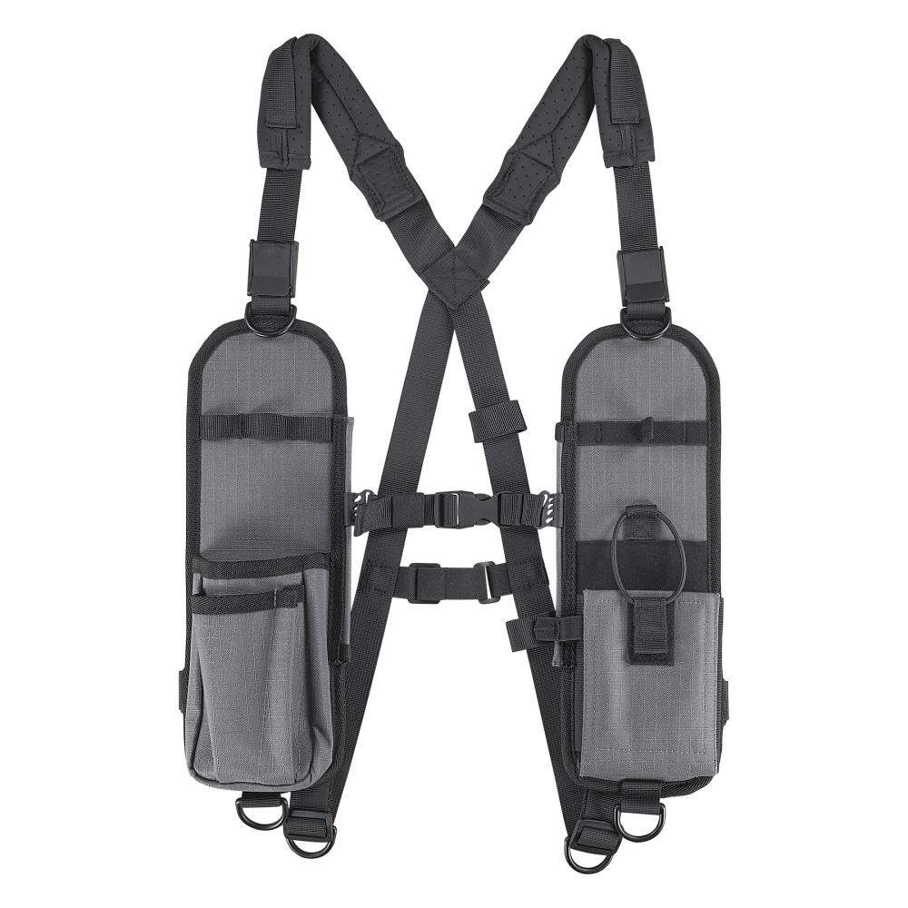 3144 Gray Dual Shoulder Radio Holster